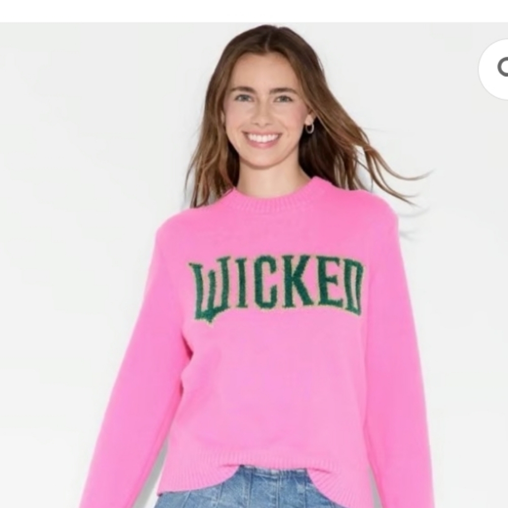 'Wicked' Graphic Sweater